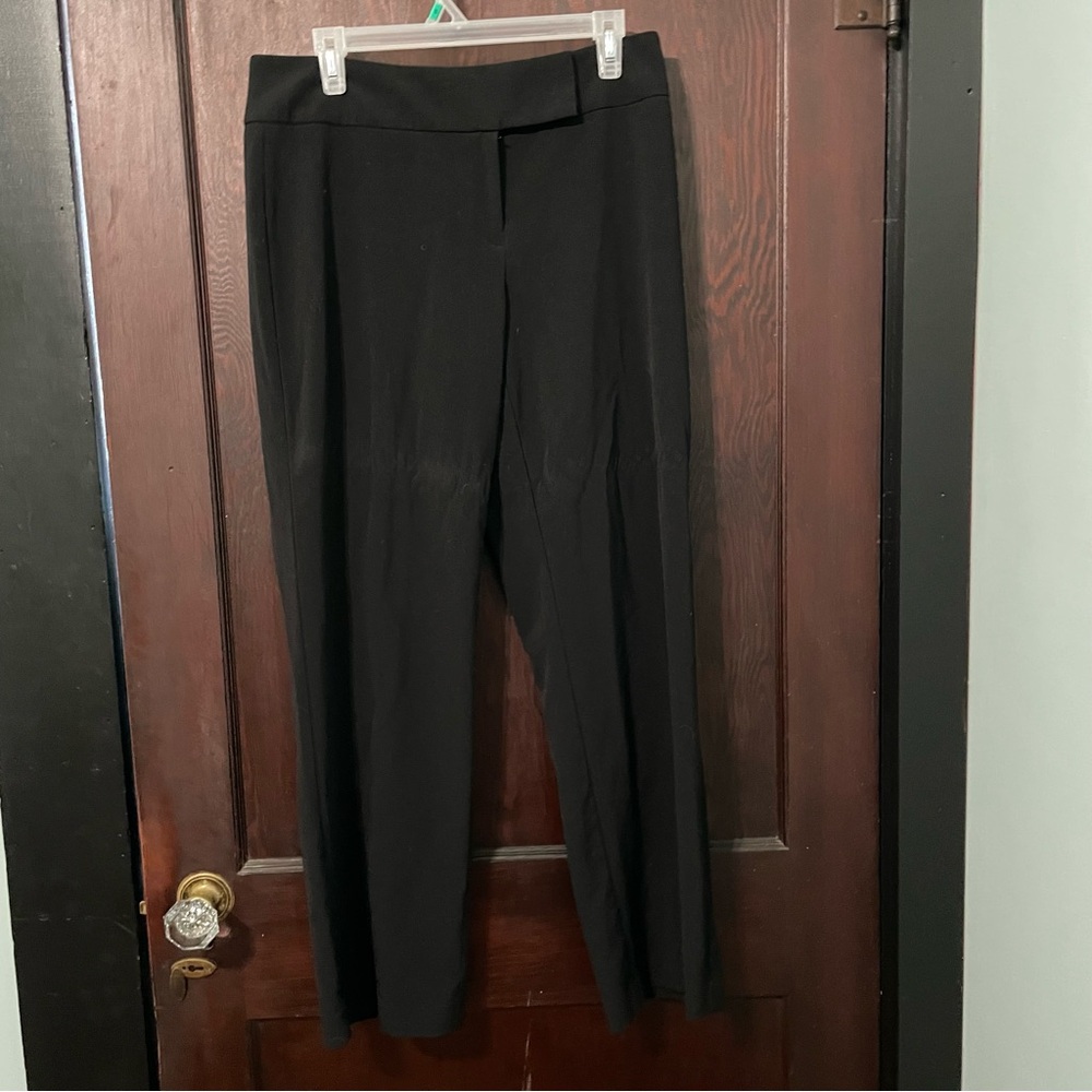 Style & Co 10 S Stretch Black Straight Leg Dress Pants